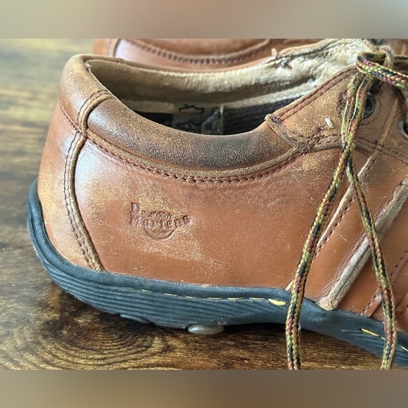 Dr. Martens Jim Air Brown Leather Oxfords - Men’s Size 10 - Picture 6 of 14